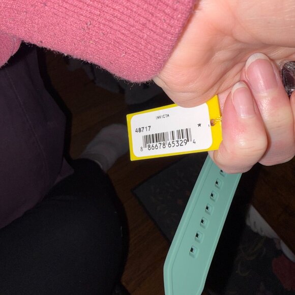 Invicta Men’s Chronograph Watch Green Silicone Strap (48717) | New With Box - Picture 3 of 4